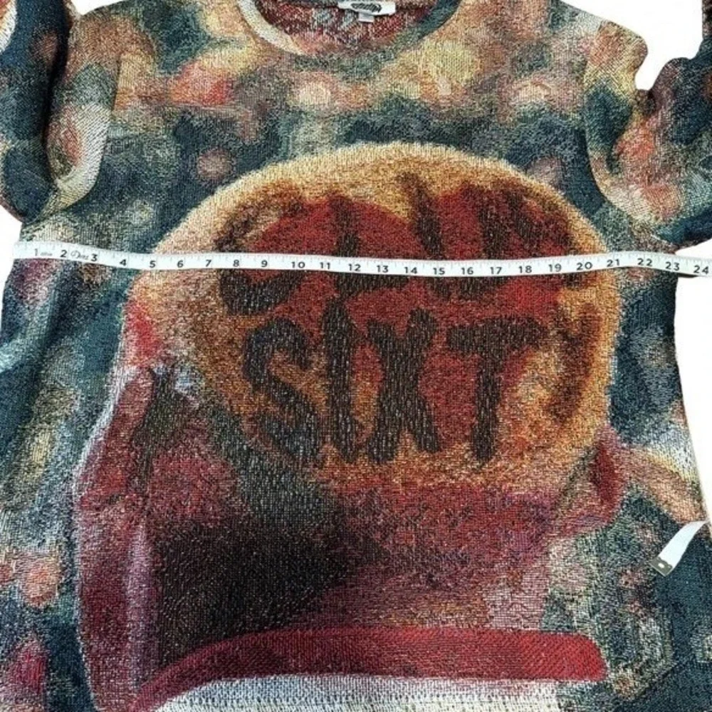 Dennis Rodman Tapestry Sweater Size XL